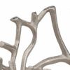15" Silver Aluminum Twigs Centerpiece Bowl