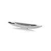 32" Contempo Shiny Silver Long Boat Tray