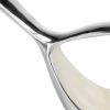 7" Silver Buffed Aluminum Bird Shaped Sculptural Bowl