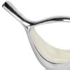 7" Silver Buffed Aluminum Bird Shaped Sculptural Bowl