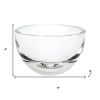 6" Clear Crystal Candy or Nut Bowl