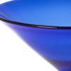 11" Blue Crystal Round Serving Bowl