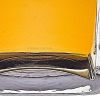 Clear Crystal Glass Squared Shape Stemless Decanter