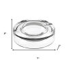 Mouth Blown European Crystal Cigar Ash Tray