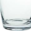 9" Clear Mouth Blown Crystal Ice Bucket