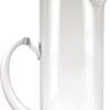 12" Clear Mouth Blown Lead Free Crystal Glass Pitcher