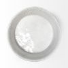16" White Ceramic Round