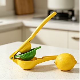 Heavy-Duty Metal Lemon Squeezer & Lime Juicer Manual Citrus Hand Press Fruit Extractor Kitchen