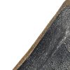 5" Black Cast Iron Diamond Square Bowl