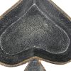 6" Black Ace Of Spades Cast Iron Handmade Vanity Tray