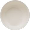 White Four Piece Round Scallop Stoneware Service For Four Bowl Set