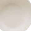 White Four Piece Round Scallop Stoneware Service For Four Bowl Set
