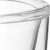 Set of Two Clear Crystal Glass Straight Shape Stemless Whiskey Glass