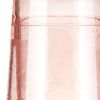 Set of Two Blush Plastic Angular Shape Stemless White Wine Glass