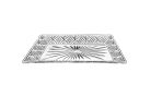 12" Cut Crystal Serving Tray