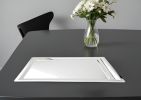 16" Silver Stainless Steel Serving Tray