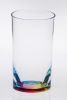 Set of Four Rainbow Acrylic Stemless Highball Glass