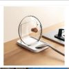 Pot Lid Holder, Lid and Spoon Rest Holder for Kitchen Counter, Foldable Pan Lid Organizer Stand with Nonslip Pads