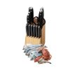 Kitchen Cutlery Set with Knife Block for Household & Commercial