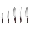 Kitchen Knife Set, 5 Piece High Carbon Stainless Steel Sharp Knife Set, Durable and Rust-Resistant