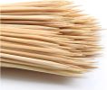 200PCS 12 inch Bamboo Skewers for Wooden Sticks, BBQ, Appetiser, Fruit, Cocktail, Kabob, Chocolate Fountain, Grilling, Kitchen