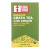 Equal Exchange - Tea Green Ginger - Case Of 6-20 Bag