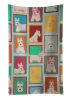 Lots of Wheaten Scottish Terrier Kitchen Towel Dish Cloths Guest Hand Towel Decorative Bathroom Towel for Face,Tea, Dishcloth, Kitchen and Bath