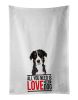 NEW Bernese Mountain Dog Puppy #2 Kitchen Towel Set of 2 White Dish Towels Decorative Bathroom Hand towel for Hand, Face, Hair, Yoga, Tea, Dishcloth
