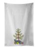 NEW Raas Cat Christmas Kitchen Towel Set of 2 White Dish Towels Decorative Bathroom Hand towel for Hand, Face, Hair, Yoga, Tea, Dishcloth, 19 X 28"