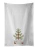 NEW Merino Guinea Pig Merry Christmas Kitchen Towel Set of 2 White Dish Towels Decorative Bathroom Hand towel for Hand, Face, Hair, Yoga, Tea