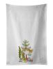 NEW Puffer Fish Merry Christmas Kitchen Towel Set of 2 White Dish Towels Decorative Bathroom Hand towel for Hand, Face, Hair, Yoga, Tea, Dishcloth