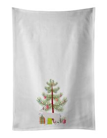 NEW Peterbald Cat Christmas Kitchen Towel Set of 2 White Dish Towels Decorative Bathroom Hand towel for Hand, Face, Hair, Yoga, Tea, Dishcloth