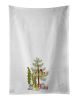 NEW Tiger Barb Merry Christmas Kitchen Towel Set of 2 White Dish Towels Decorative Bathroom Hand towel for Hand, Face, Hair, Yoga, Tea, Dishcloth