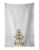NEW Bengal Cat Christmas Kitchen Towel Set of 2 White Dish Towels Decorative Bathroom Hand towel for Hand, Face, Hair, Yoga, Tea, Dishcloth, 19 X 28"