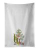 NEW Tamasaba Goldfish Merry Christmas Kitchen Towel Set of 2 White Dish Towels Decorative Bathroom Hand towel for Hand, Face, Hair, Yoga, Tea