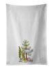 NEW Moonlight Gourami Merry Christmas Kitchen Towel Set of 2 White Dish Towels Decorative Bathroom Hand towel for Hand, Face, Hair, Yoga, Tea