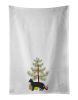 NEW Chausie Black Cat Christmas Kitchen Towel Set of 2 White Dish Towels Decorative Bathroom Hand towel for Hand, Face, Hair, Yoga, Tea, Dishcloth