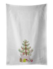 NEW Burmilla Cat Christmas Kitchen Towel Set of 2 White Dish Towels Decorative Bathroom Hand towel for Hand, Face, Hair, Yoga, Tea, Dishcloth