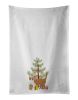 NEW Brazilian Shorthair Cat Christmas Kitchen Towel Set of 2 White Dish Towels Decorative Bathroom Hand towel for Hand, Face, Hair, Yoga, Tea