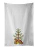 NEW American Wirehair Cat Christmas Kitchen Towel Set of 2 White Dish Towels Decorative Bathroom Hand towel for Hand, Face, Hair, Yoga, Tea, Dishcloth