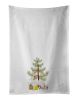 NEW Balinese Cat Christmas Kitchen Towel Set of 2 White Dish Towels Decorative Bathroom Hand towel for Hand, Face, Hair, Yoga, Tea, Dishcloth