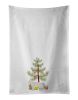 NEW American Shorthair Cat Christmas Kitchen Towel Set of 2 White Dish Towels Decorative Bathroom Hand towel for Hand, Face, Hair, Yoga, Tea