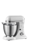 Geek Chef 4.8QT Electric Stand Mixer, 12 Speeds Tilt-head with Dough Hook, Whisk, Beater, Bowl, Rotary Knob, Home Kitchen Use, Gray