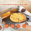 Pizza Steel, 20" x 14" x 3/8" Pizza Steel Plate for Oven, Pre-Seasoned Carbon Steel Pizza Baking Stone with 20X Higher Conductivity