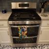 Mastiff in Sunflowers Kitchen Towel Dish Cloths Guest Hand Towel Decorative Bathroom Towel for Face,Tea, Dishcloth, Kitchen and Bath