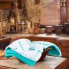 Towels - Kitchen Towels 12 Pack, 15 x 25 Inches, 100% Ring Spun Cotton Super Soft and Absorbent Linen Dish, Tea and Bar Towels Set, Aqua