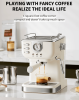 PSCM3120 1350W Semi-automatic Espresso Machine Espresso Machine Cold / Hot Epresso 20Bar (ULKA) High pressure pump pressure temperature regulation