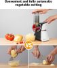 Electric Cheese Grater Salad Shooter,5-In-1 Electric Slicer For Home Kitchen,One-Touch Easy Control