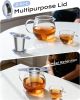Tea Infuser for Loose Leaf Tea,Stainless Steel Tea Infuser with Heat Proof Silicone Handles