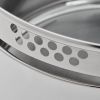 3 qt Induction Compatible Stainless Steel Saucepan with Lid